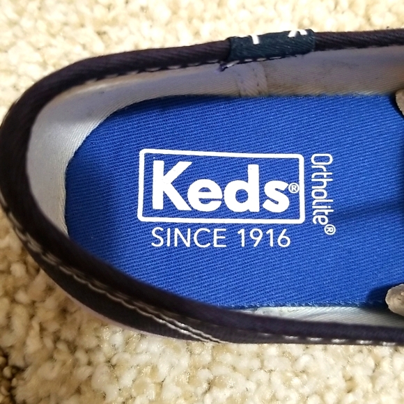 Keds navy blue and white 5.5 - Picture 3 of 8